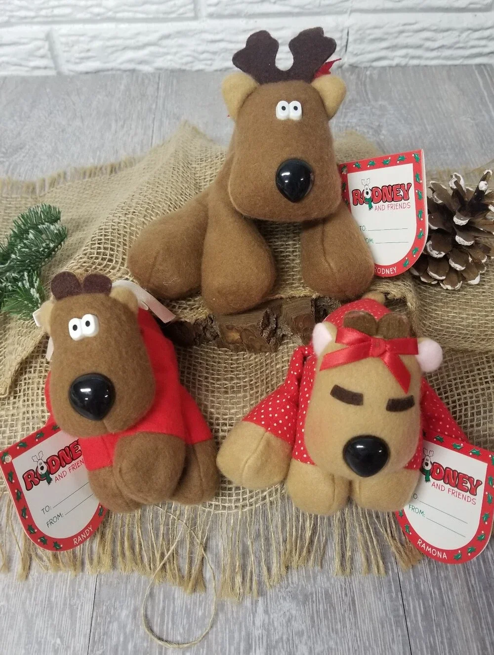 Rodney Reindeer and Frends...vintage